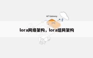 lora网络架构，lora组网架构