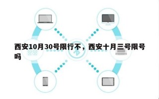 西安10月30号限行不，西安十月三号限号吗