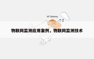 物联网监测应用案例，物联网监测技术