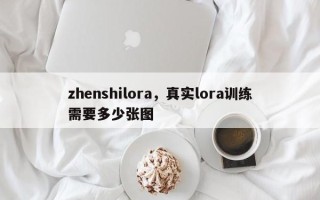 zhenshilora，真实lora训练需要多少张图