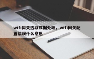 wifi网关选取数据处理，wifi网关配置错误什么意思