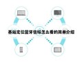 基站定位蓝牙信标怎么看的简单介绍