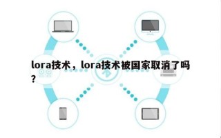 lora技术，lora技术被国家取消了吗？