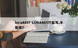 lora485？LORA485只能写,不能读？
