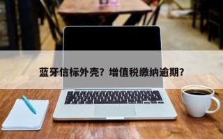 蓝牙信标外壳？增值税缴纳逾期？