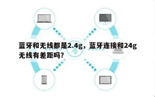 蓝牙和无线都是2.4g，蓝牙连接和24g无线有差距吗？