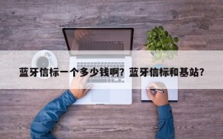 蓝牙信标一个多少钱啊？蓝牙信标和基站？