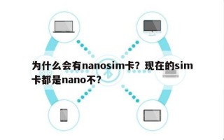 为什么会有nanosim卡？现在的sim卡都是nano不？