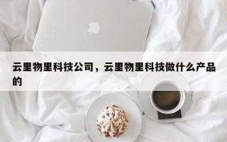 云里物里科技公司，云里物里科技做什么产品的