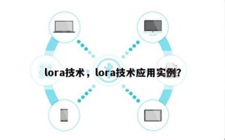 lora技术，lora技术应用实例？