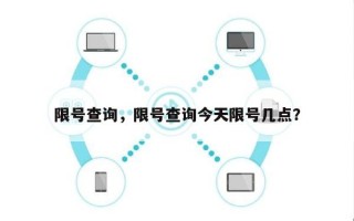 限号查询，限号查询今天限号几点？