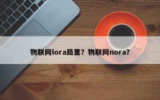 物联网lora局里？物联网nora？