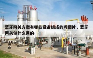 蓝牙网关方案有哪些设备组成的呢图片，蓝牙网关做什么用的