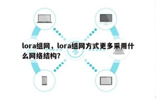 lora组网，lora组网方式更多采用什么网络结构？