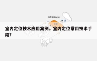 室内定位技术应用案例，室内定位常用技术手段？