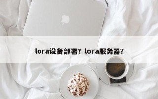 lora设备部署？lora服务器？